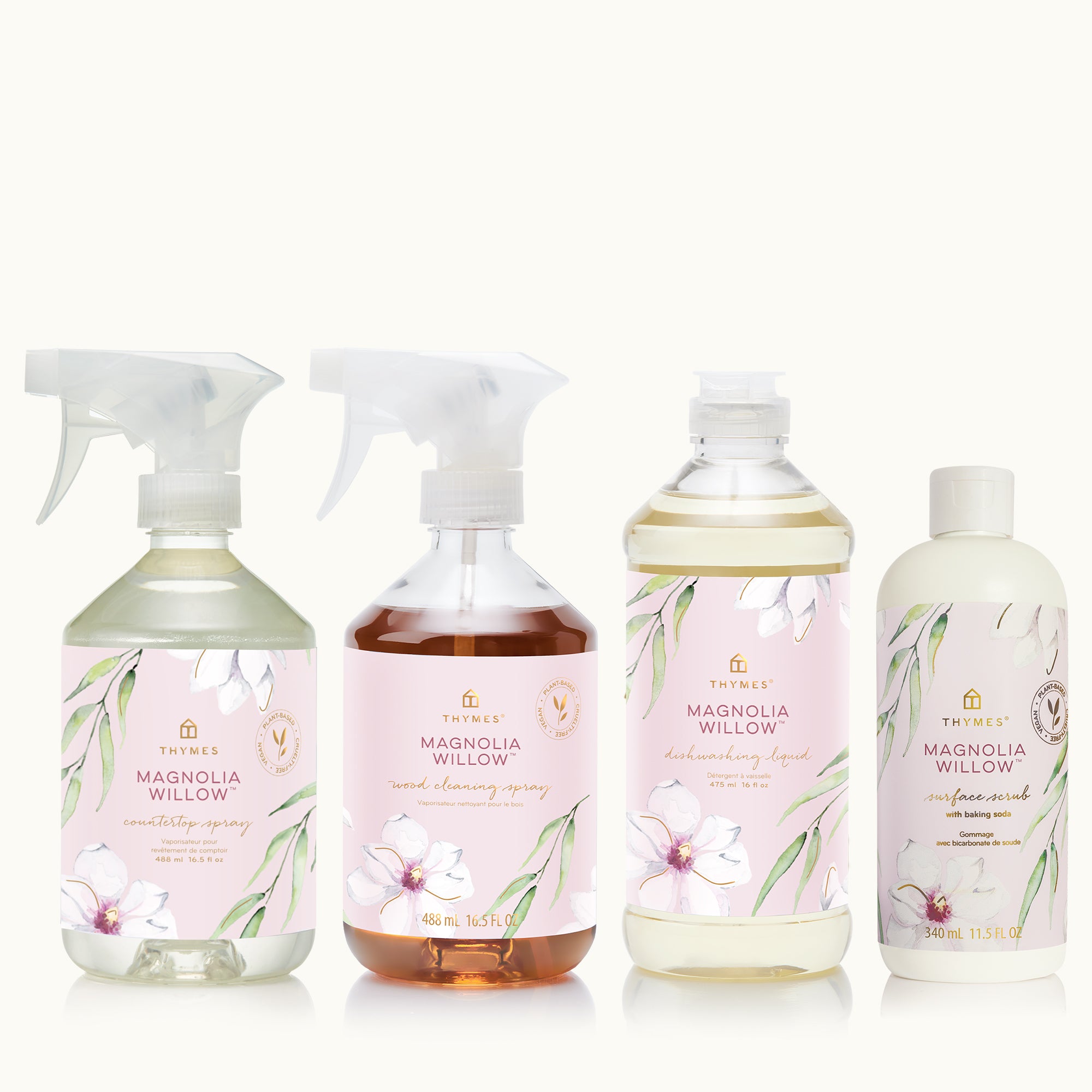 Magnolia Willow Cleaning Bundle - Thymes