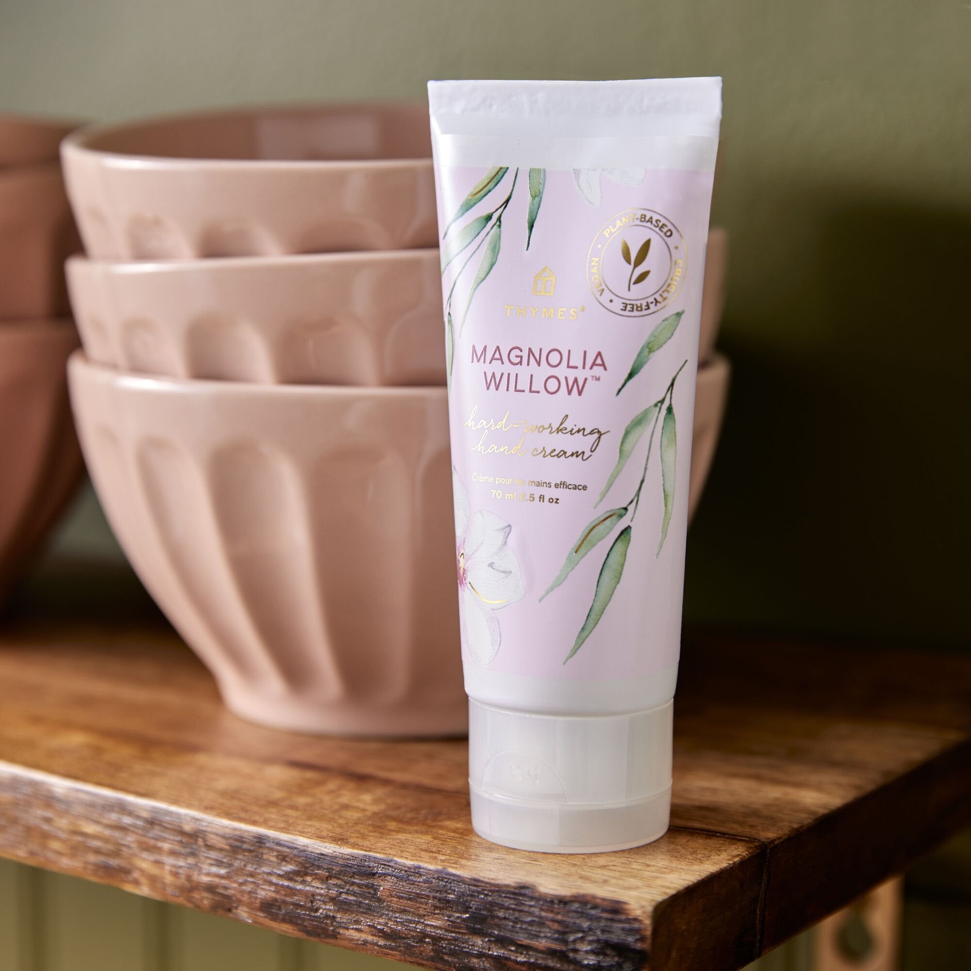 Magnolia Willow Hard-Working Hand Cream - Thymes