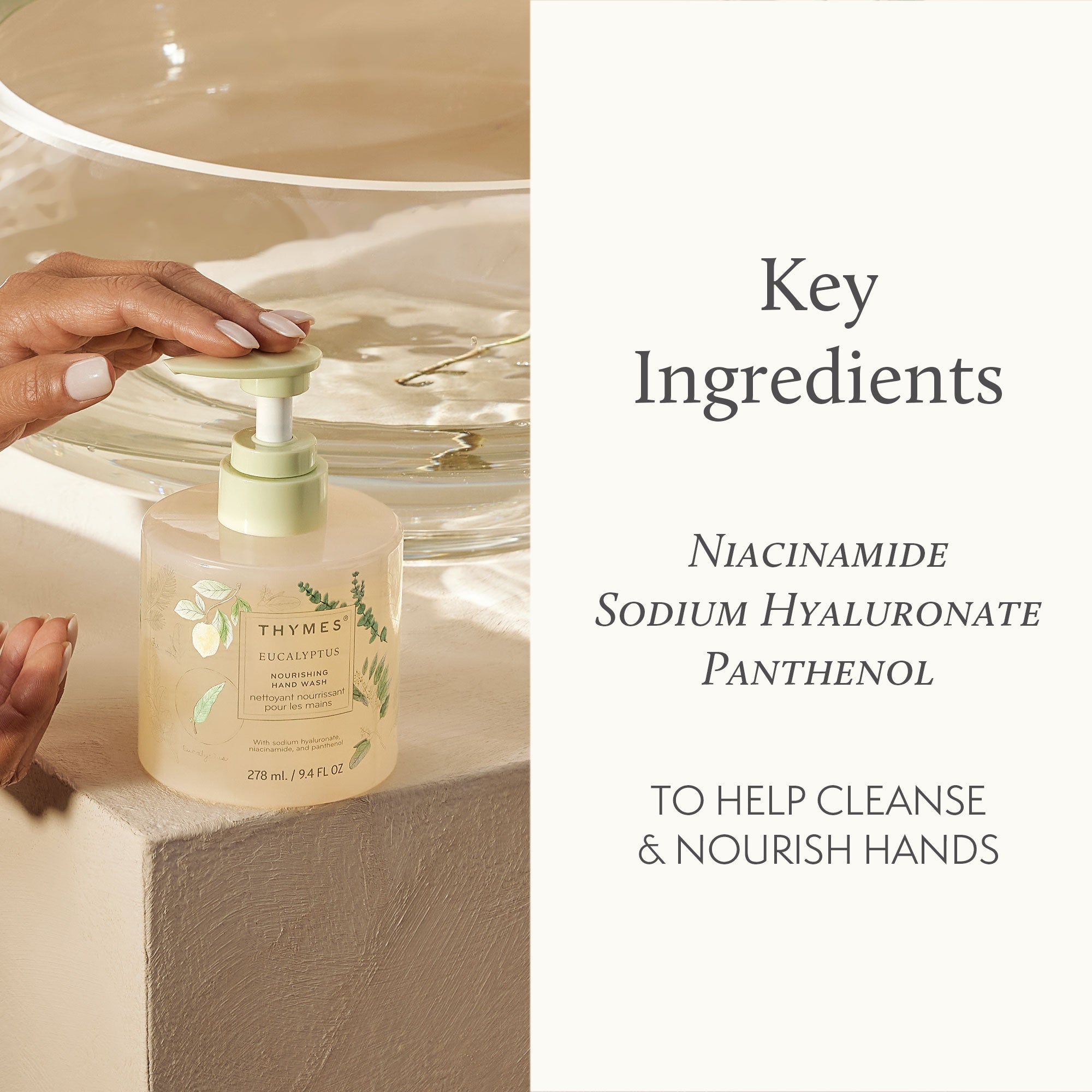 Eucalyptus Nourishing Hand Wash - Thymes