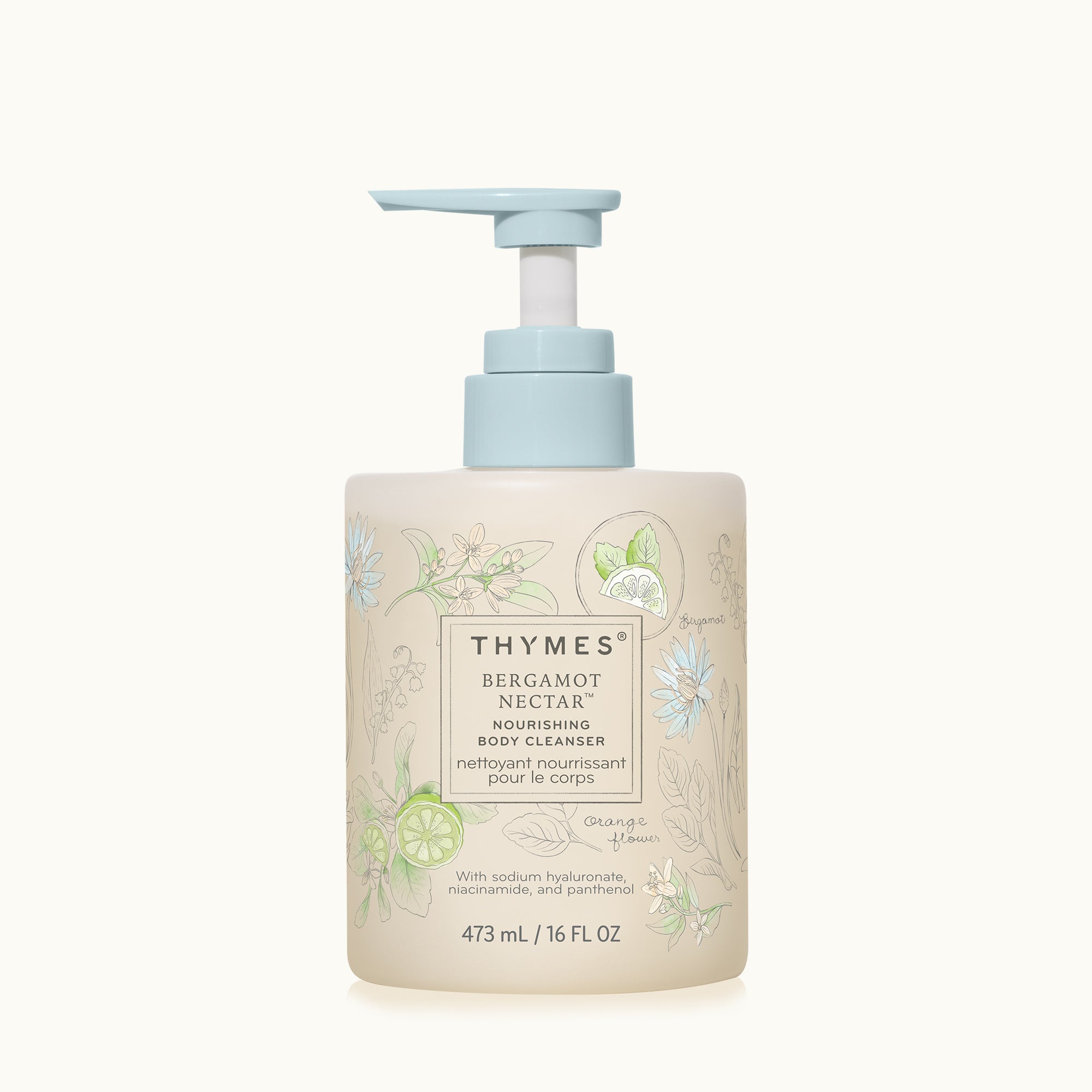 Bergamot Nectar Nourishing Body Cleanser - Thymes
