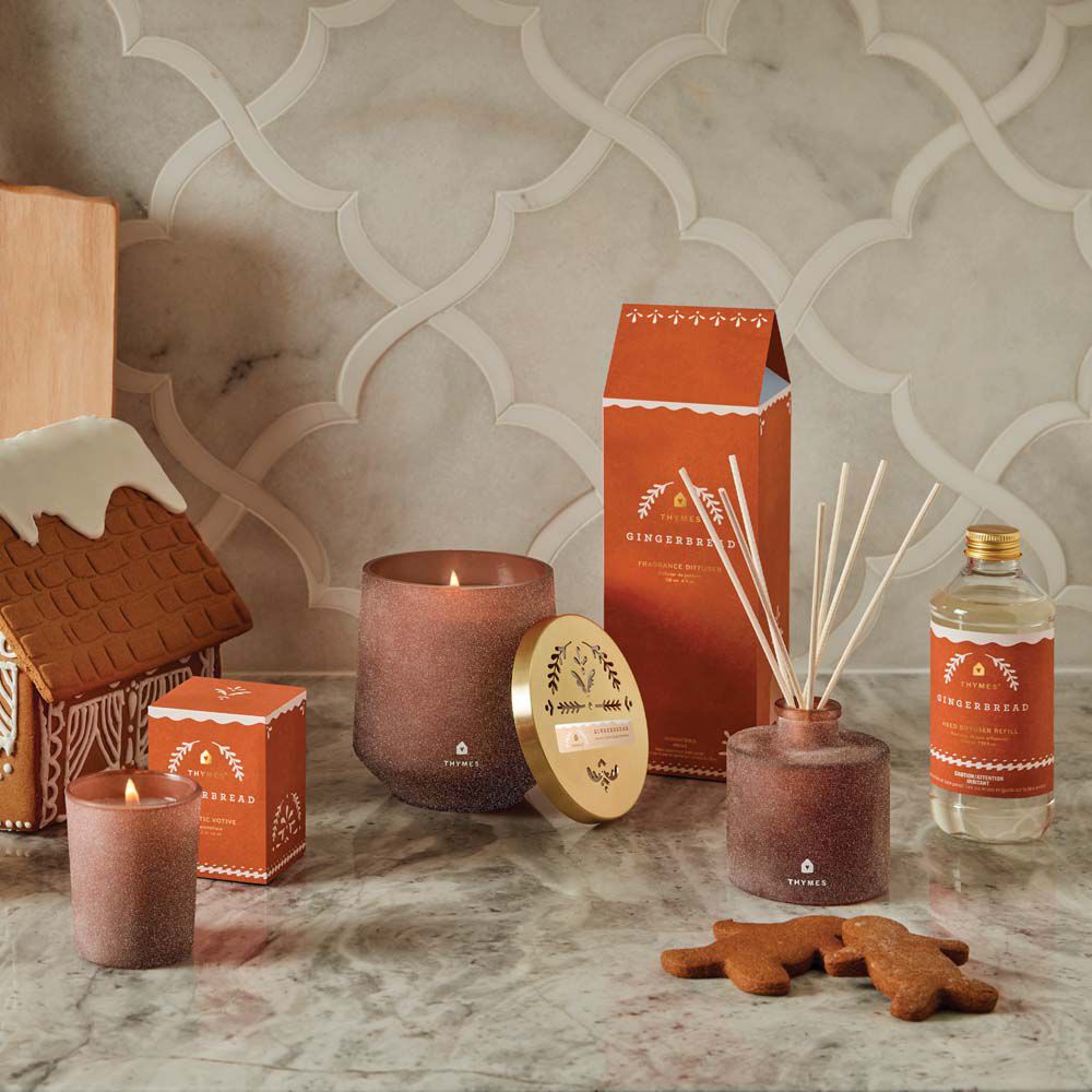 Gingerbread Petite Reed Diffuser - Thymes